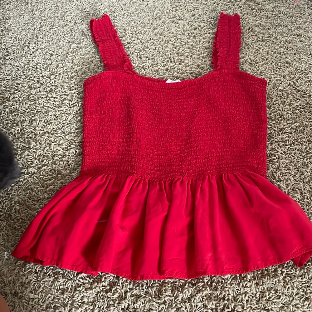 Red shirt